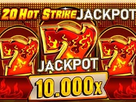 20 Hot Strike Jackpot game cover